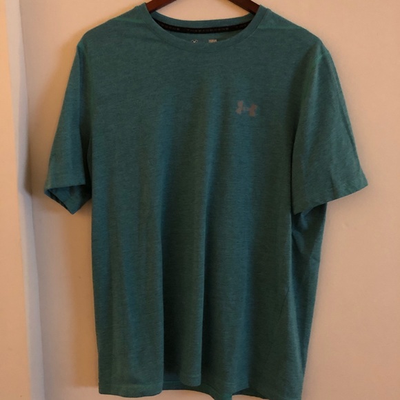 Under Armour Other - Under Armour threadborne teal L loose heat gear T